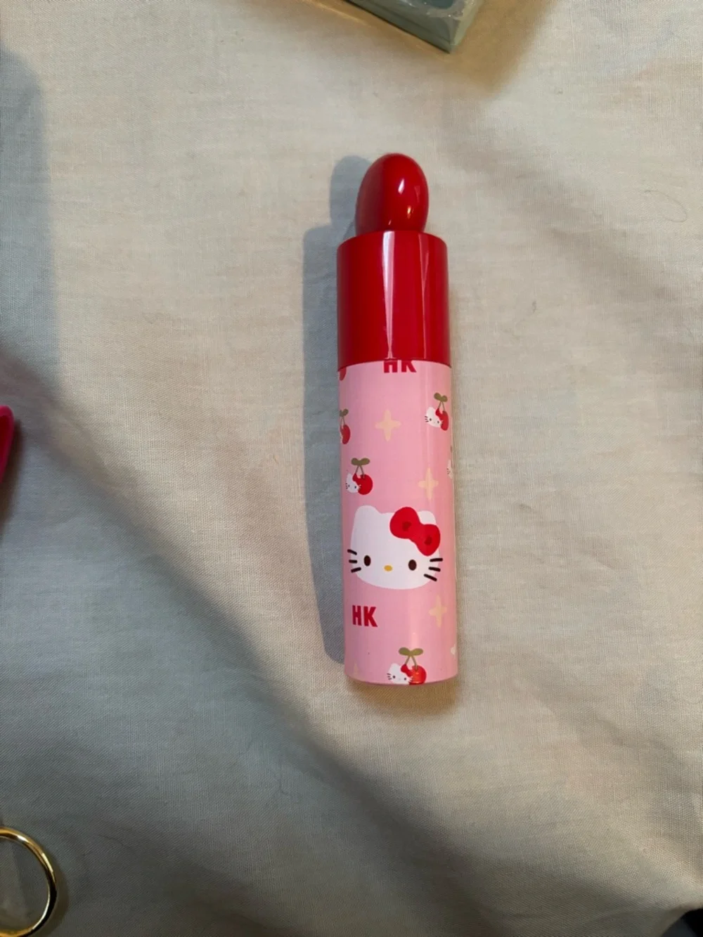 Hello Kitty Plush & Accessory Gift Set - Makeup palette, plush bag charm, & more